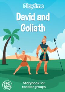 David and Goliath storybook cover image