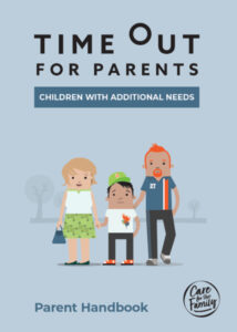 Time Out for Parents children with additional needs course, parent handbook cover image